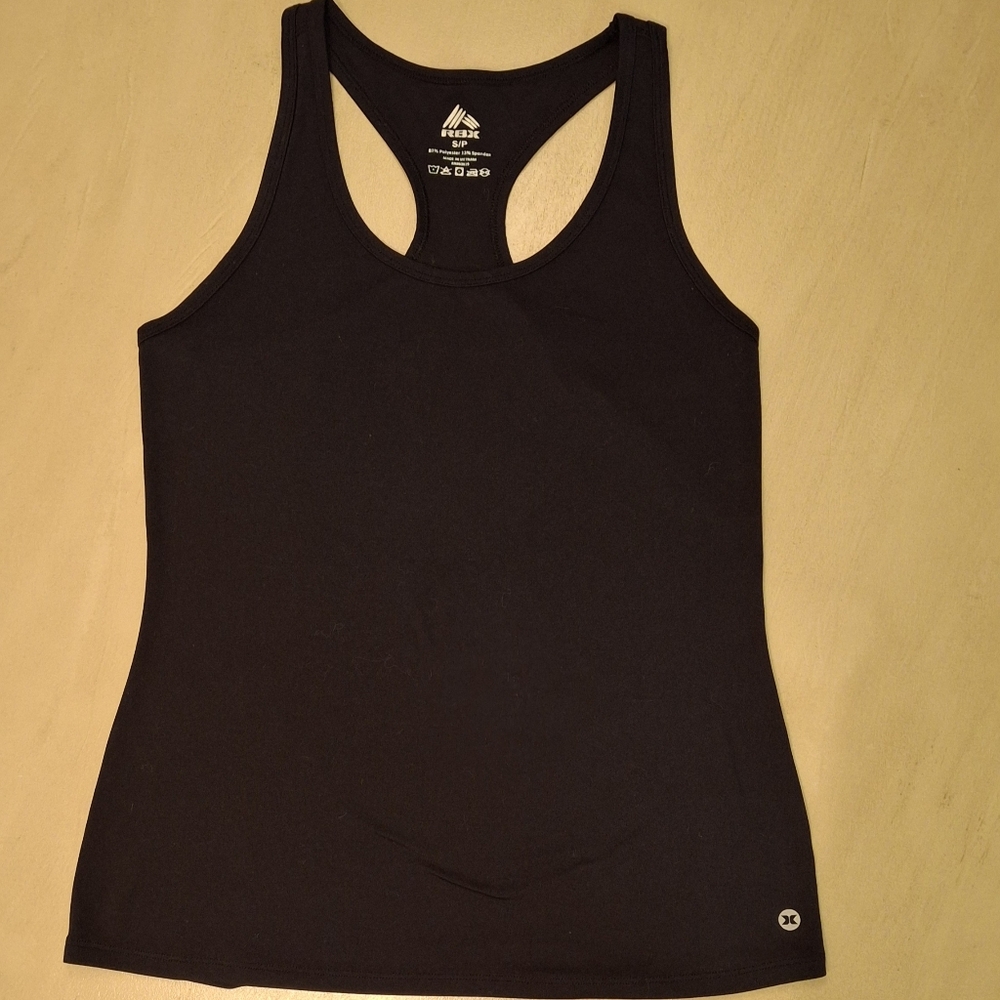 Black Athletic Tank Top